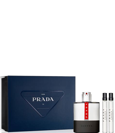prada luna rossa carbon 3-piece holiday gift set